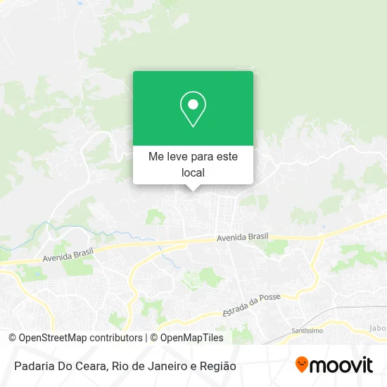 Padaria Do Ceara mapa