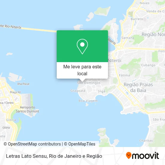 Letras Lato Sensu mapa