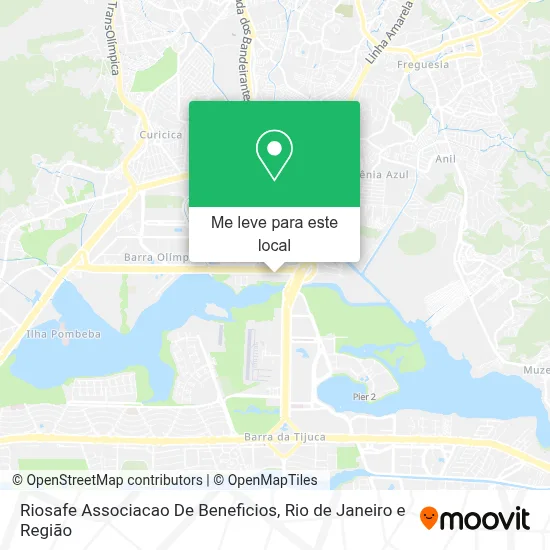 Riosafe Associacao De Beneficios mapa