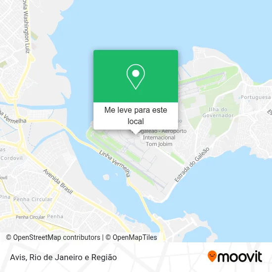 Avis mapa
