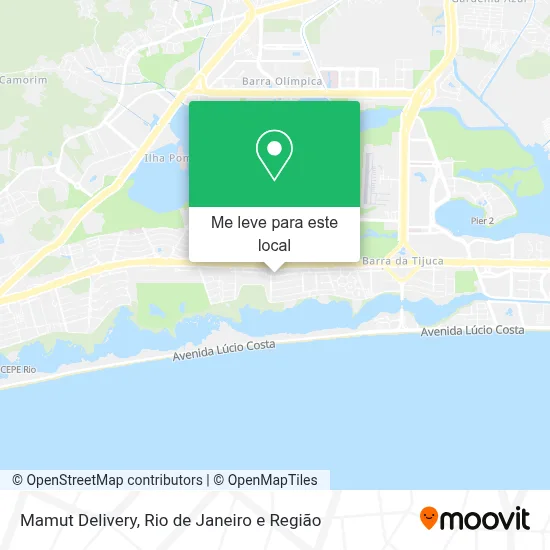 Mamut Delivery mapa
