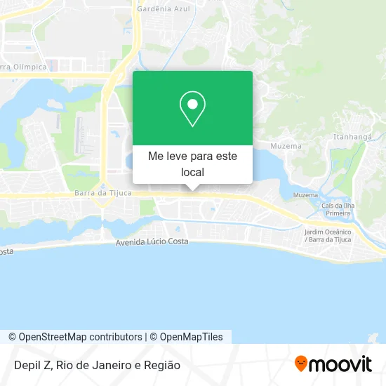 Depil Z mapa