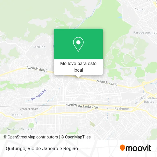 Quitungo mapa