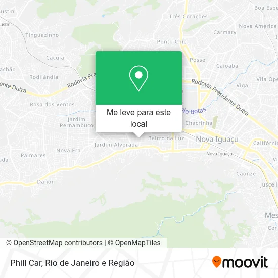 Phill Car mapa