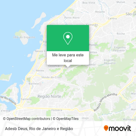 Adesb Deus mapa