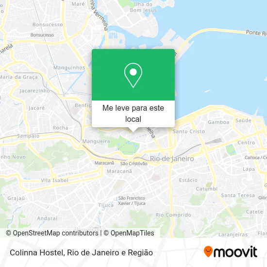 Colinna Hostel mapa