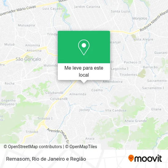 Remasom mapa