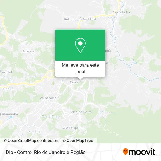 Dib - Centro mapa