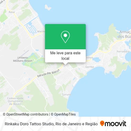 Rinkaku Doro Tattoo Studio mapa
