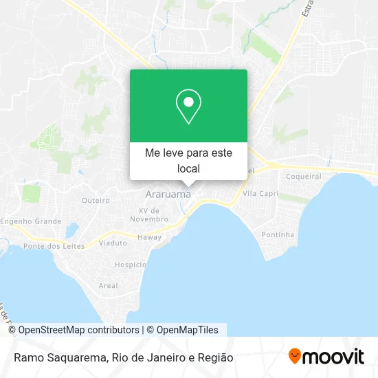 Ramo Saquarema mapa