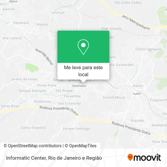 Informatic Center mapa