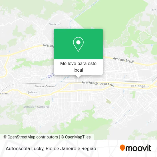Autoescola Lucky mapa