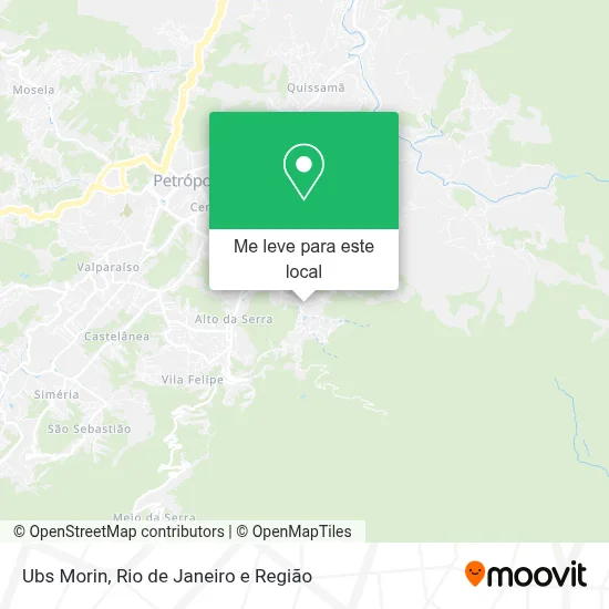 Ubs Morin mapa