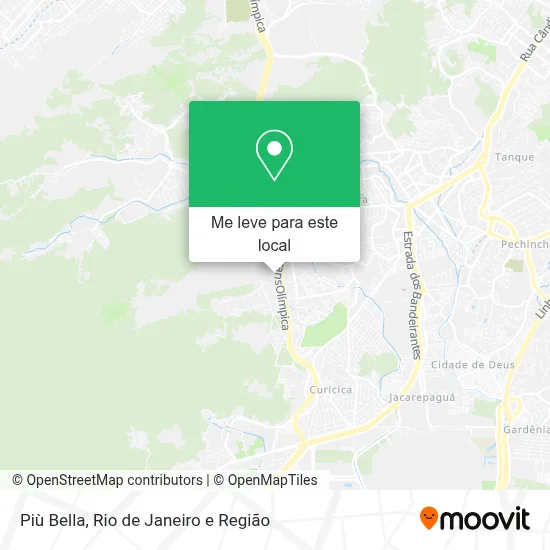 Più Bella mapa
