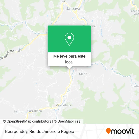 Beerpenddy mapa