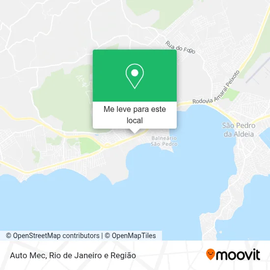 Auto Mec mapa