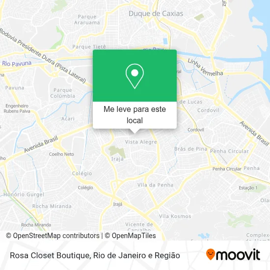 Rosa Closet Boutique mapa