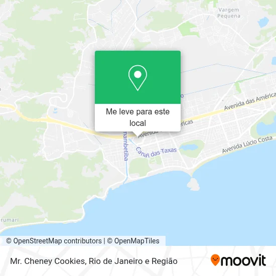 Mr. Cheney Cookies mapa