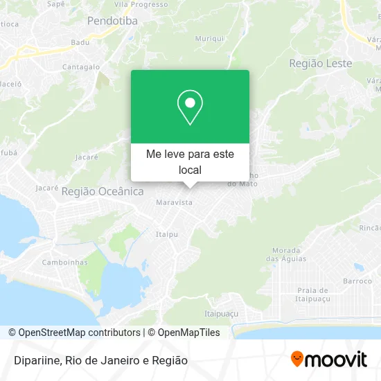 Dipariine mapa