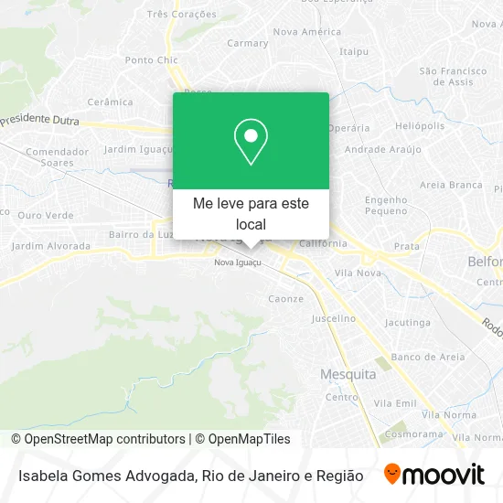 Isabela Gomes Advogada mapa