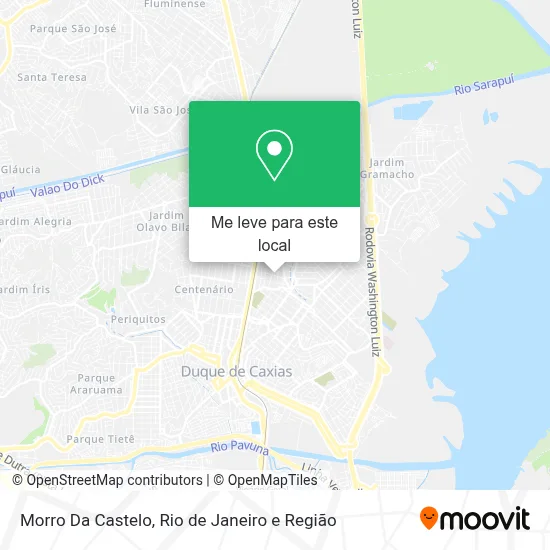 Morro Da Castelo mapa