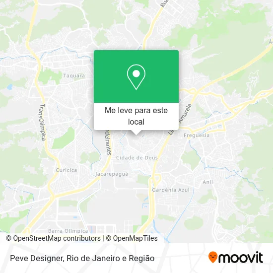 Peve Designer mapa