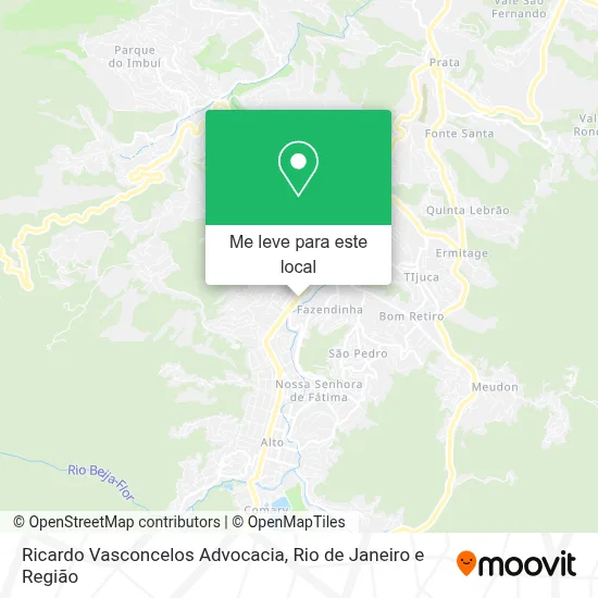 Ricardo Vasconcelos Advocacia mapa