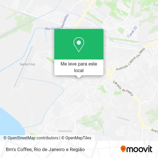 Bm's Coffee mapa