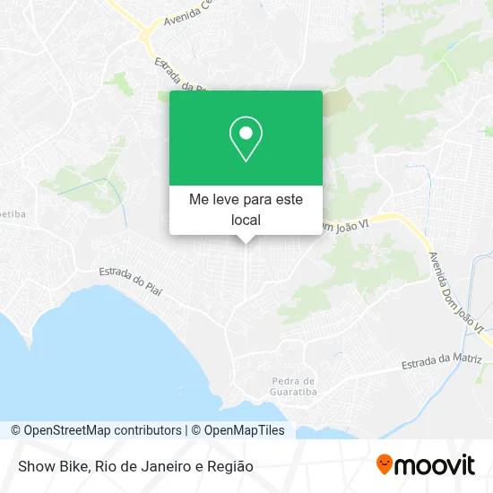 Show Bike mapa