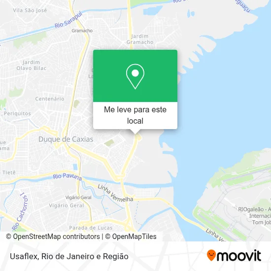 Usaflex mapa