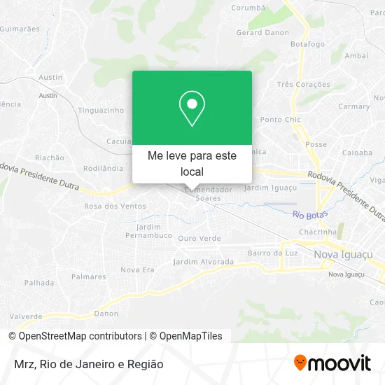 Mrz mapa