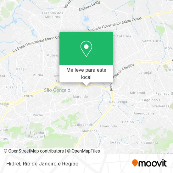 Hidrel mapa