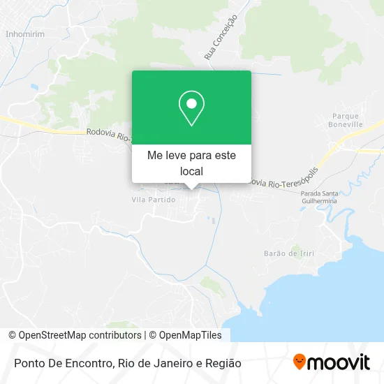 Ponto De Encontro mapa