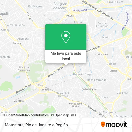 Motostore mapa