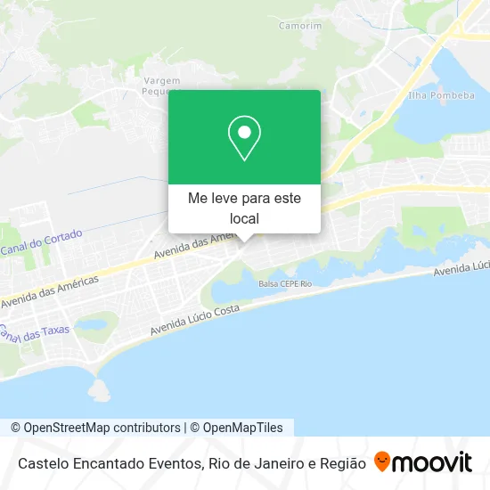 Castelo Encantado Eventos mapa