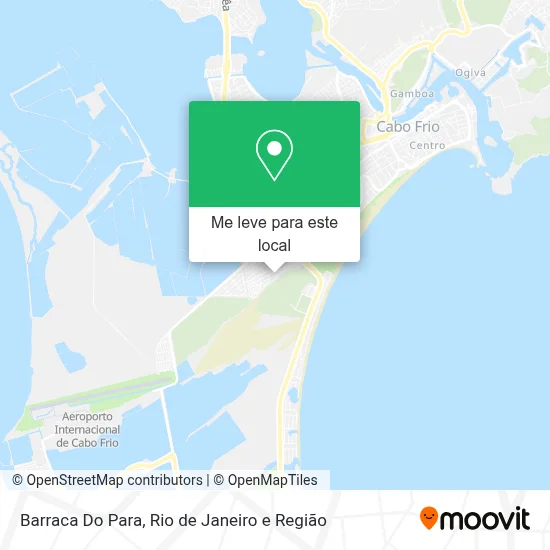 Barraca Do Para mapa
