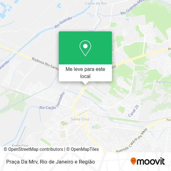 Praça Da Mrv mapa