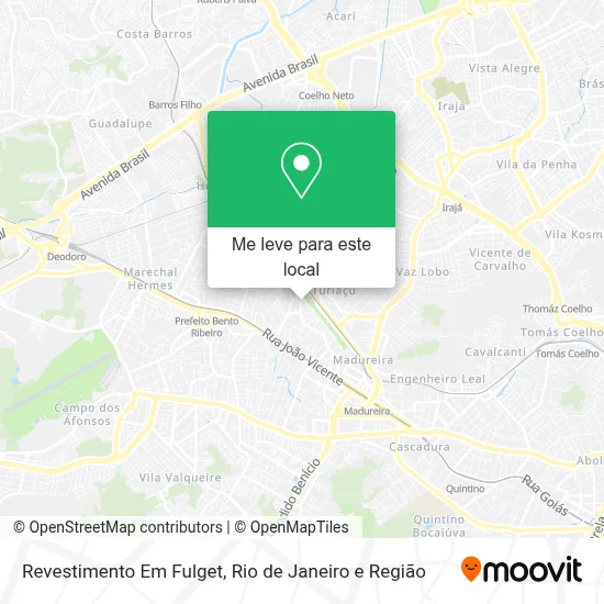 Revestimento Em Fulget mapa