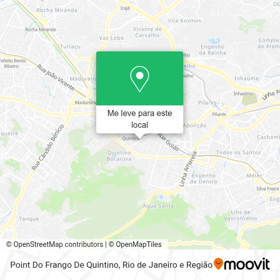 Point Do Frango De Quintino mapa