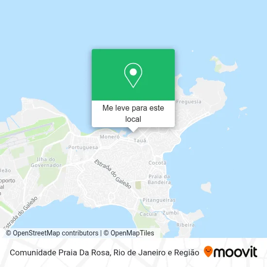 Comunidade Praia Da Rosa mapa