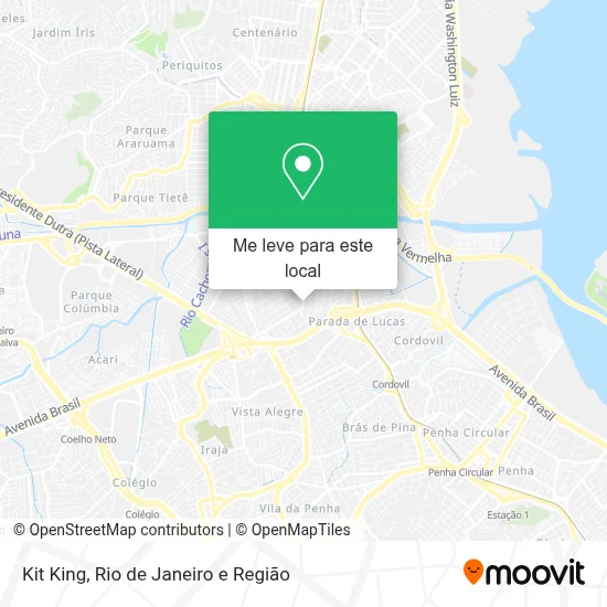 Kit King mapa
