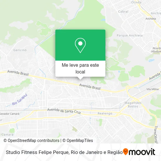Studio Fitness Felipe Perque mapa