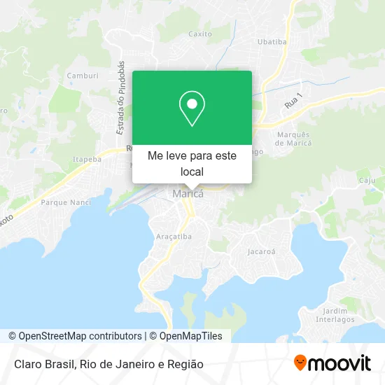Claro Brasil mapa