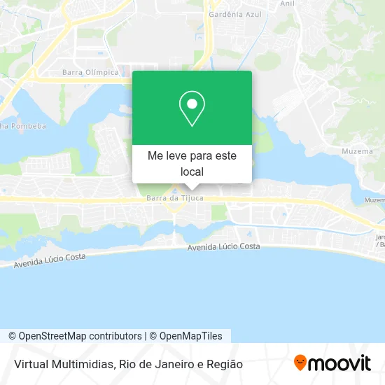 Virtual Multimidias mapa