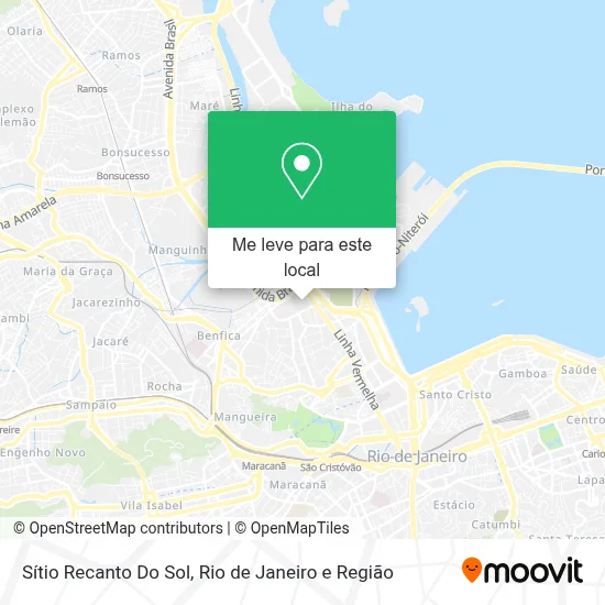 Sítio Recanto Do Sol mapa