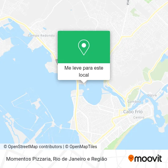 Momentos Pizzaria mapa