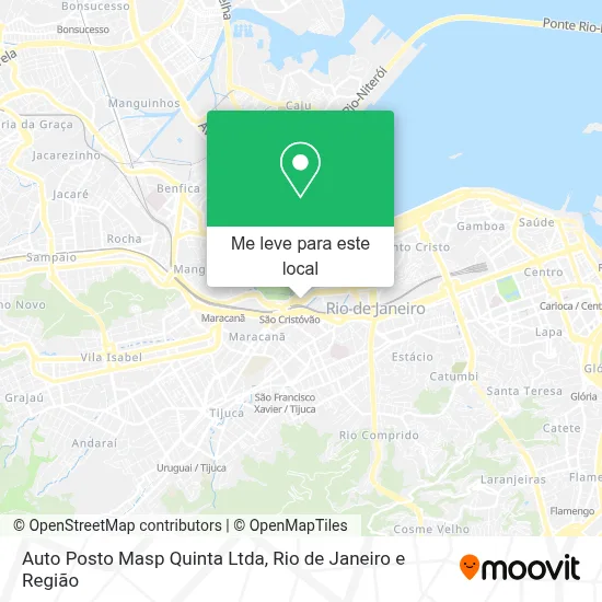 Auto Posto Masp Quinta Ltda mapa