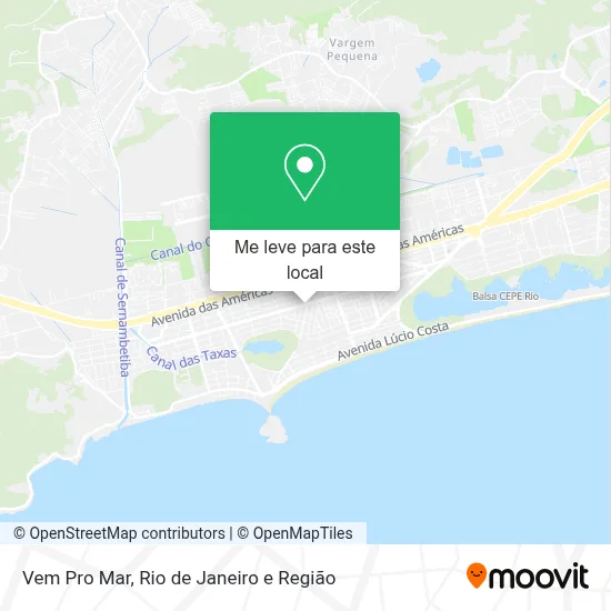Vem Pro Mar mapa