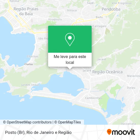 Posto (Br) mapa
