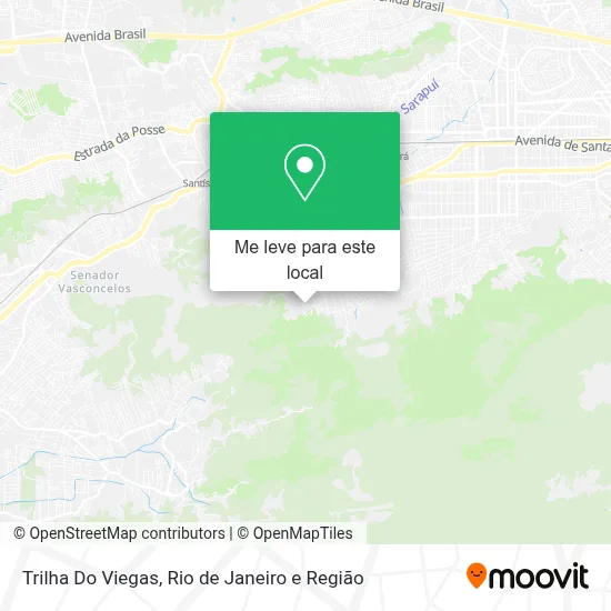 Trilha Do Viegas mapa